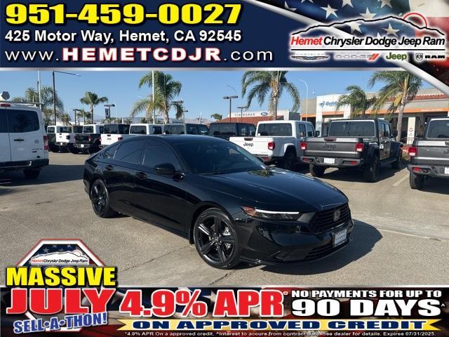 used 2023 Honda Accord Hybrid car, priced at $30,915