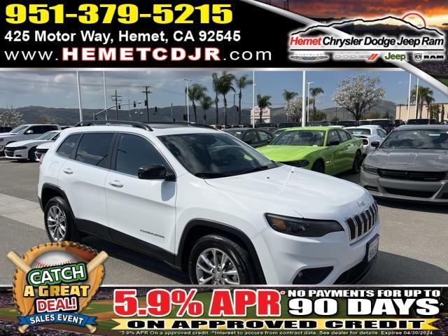 used 2022 Jeep Cherokee car, priced at $24,624