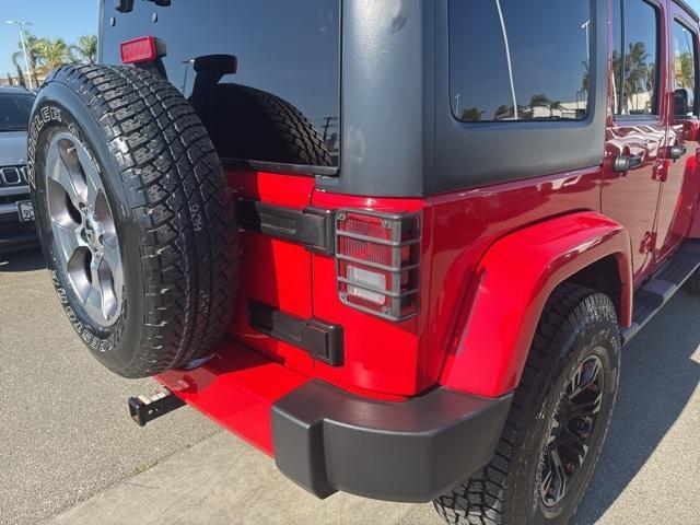 used 2016 Jeep Wrangler Unlimited car, priced at $21,852