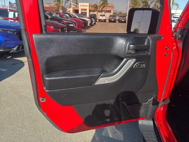 used 2016 Jeep Wrangler Unlimited car, priced at $21,852