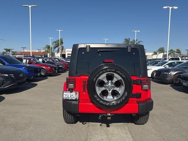 used 2016 Jeep Wrangler Unlimited car, priced at $21,852