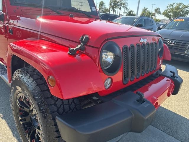 used 2016 Jeep Wrangler Unlimited car, priced at $21,852