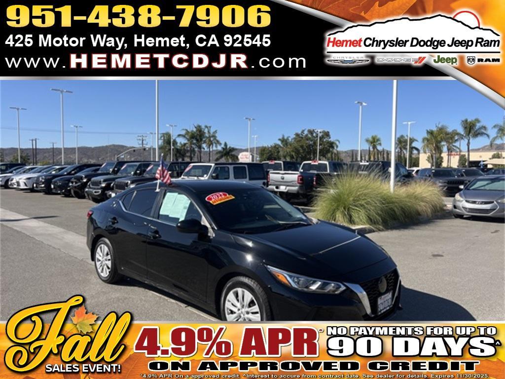 used 2022 Nissan Sentra car, priced at $13,998