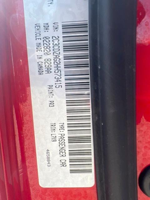used 2017 Dodge Challenger car, priced at $15,164