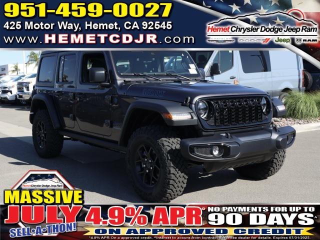 new 2025 Jeep Wrangler 4xe car, priced at $56,240