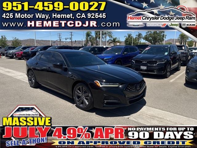used 2022 Acura TLX car, priced at $35,823