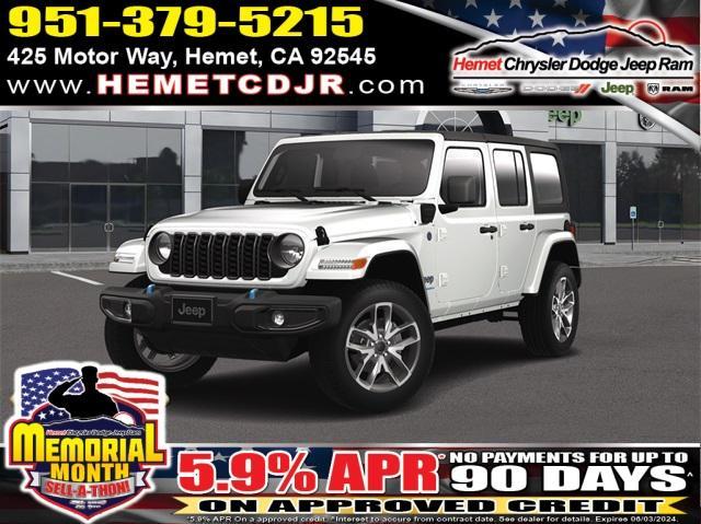 new 2024 Jeep Wrangler 4xe car, priced at $40,528