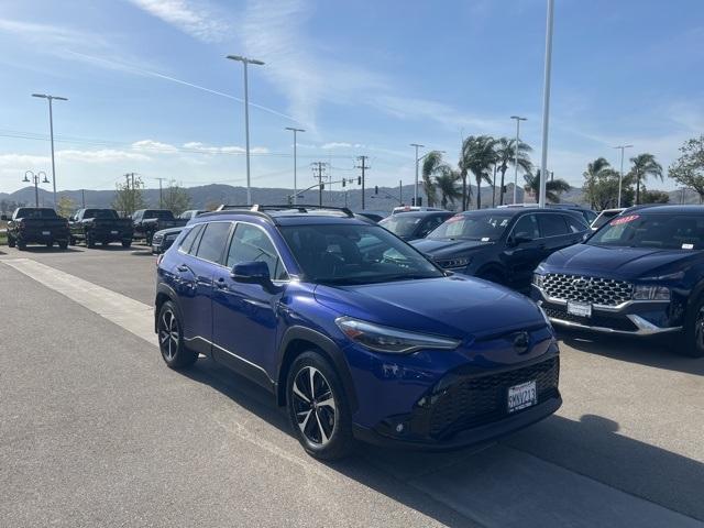used 2024 Toyota Corolla Cross Hybrid car, priced at $34,998