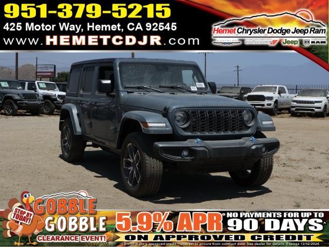 new 2024 Jeep Wrangler 4xe car, priced at $35,504