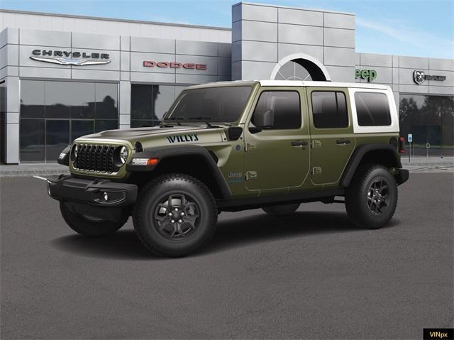 new 2025 Jeep Wrangler 4xe car, priced at $57,005