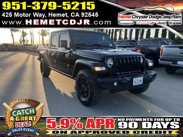 used 2022 Jeep Gladiator car, priced at $37,622