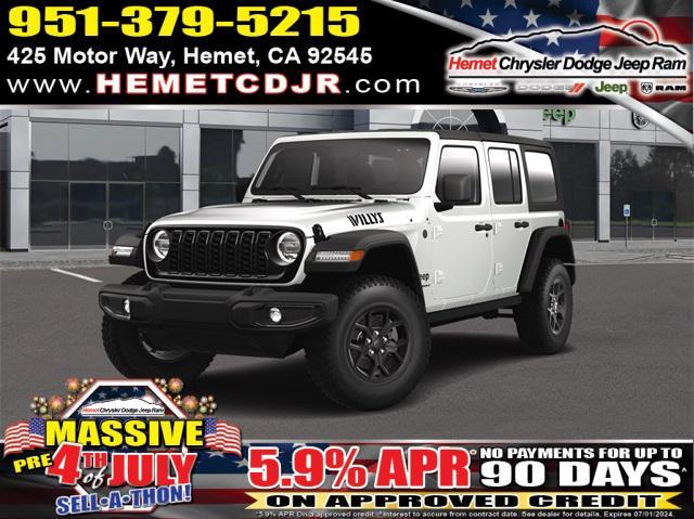 new 2024 Jeep Wrangler car, priced at $50,185