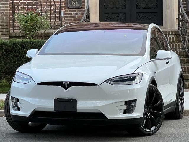 used 2020 Tesla Model X car, priced at $59,900