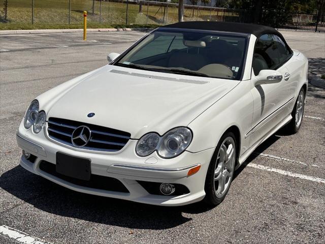 used 2008 Mercedes-Benz CLK-Class car, priced at $11,900