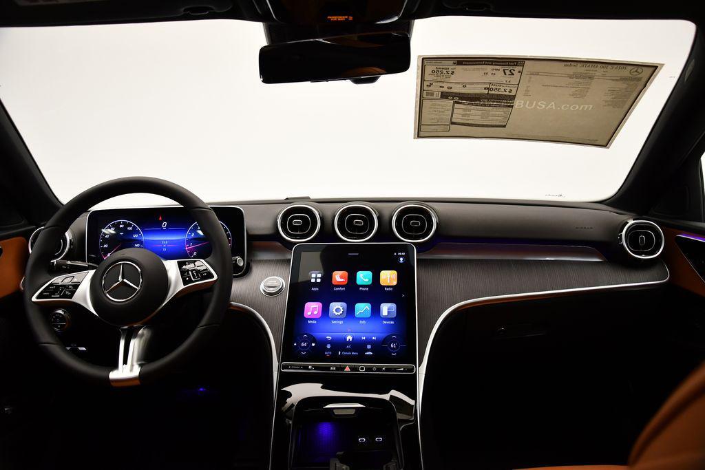 new 2025 Mercedes-Benz C-Class car, priced at $52,885