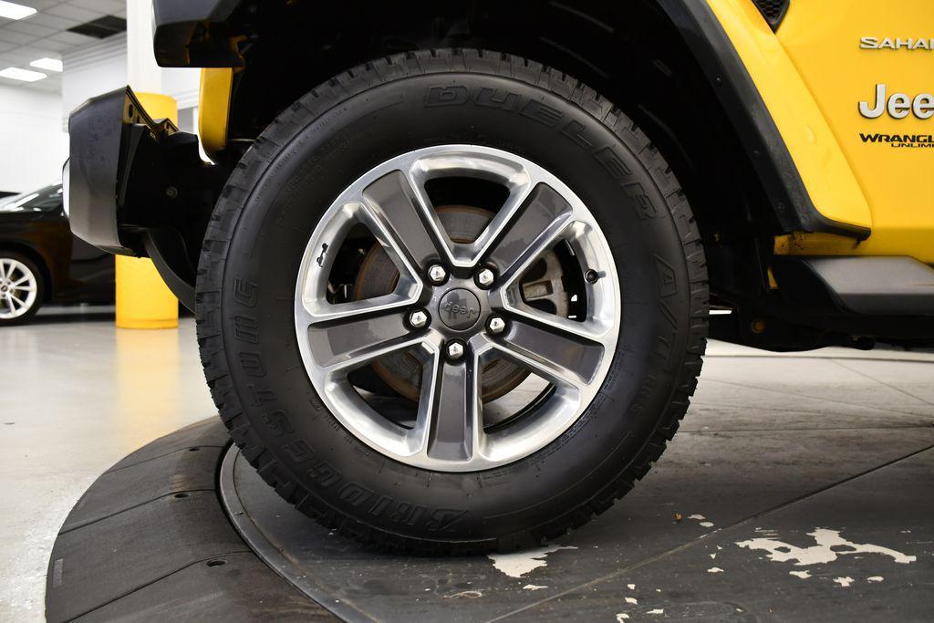 used 2020 Jeep Wrangler Unlimited car, priced at $20,593