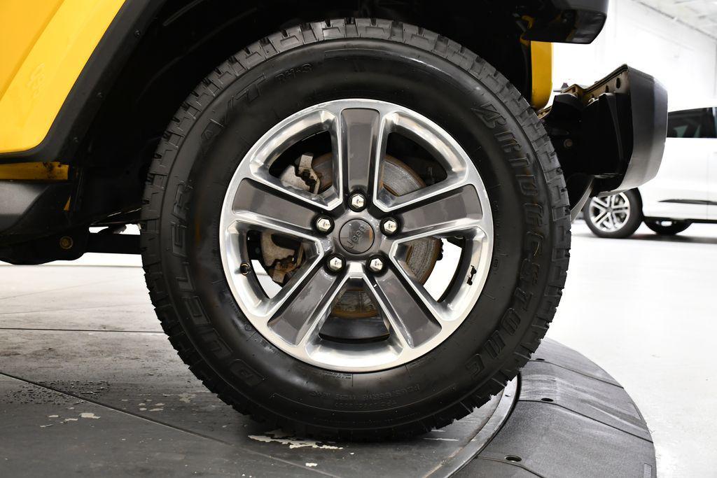 used 2020 Jeep Wrangler Unlimited car, priced at $20,593