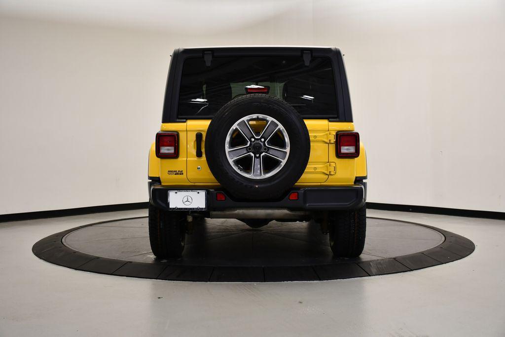 used 2020 Jeep Wrangler Unlimited car, priced at $20,593