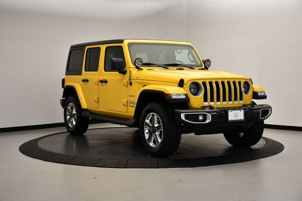 used 2020 Jeep Wrangler Unlimited car, priced at $20,593