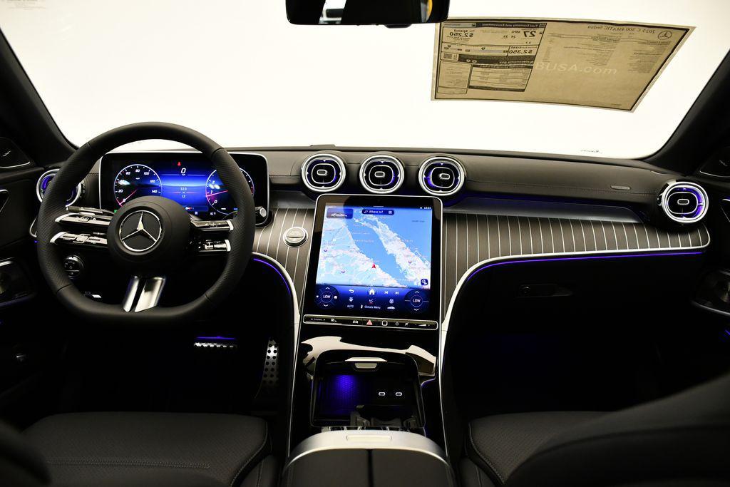new 2025 Mercedes-Benz C-Class car, priced at $60,345