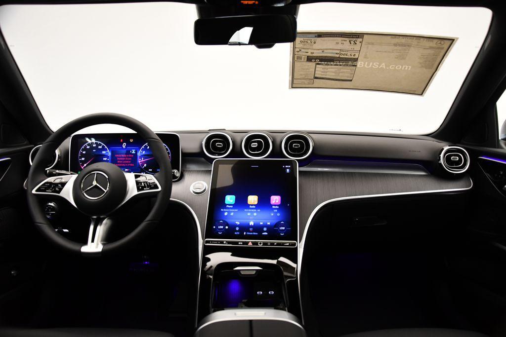 new 2025 Mercedes-Benz C-Class car, priced at $52,885