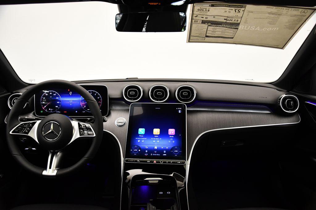 new 2025 Mercedes-Benz C-Class car, priced at $52,885