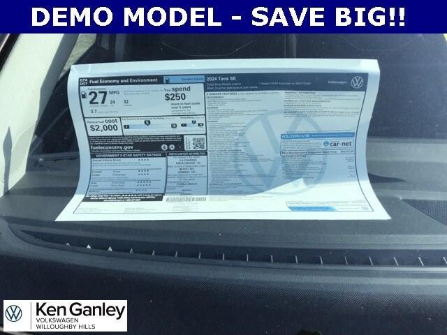 new 2024 Volkswagen Taos car