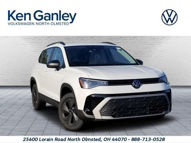 new 2025 Volkswagen Taos car, priced at $27,521