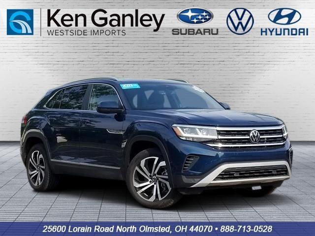 used 2023 Volkswagen Atlas Cross Sport car, priced at $34,800