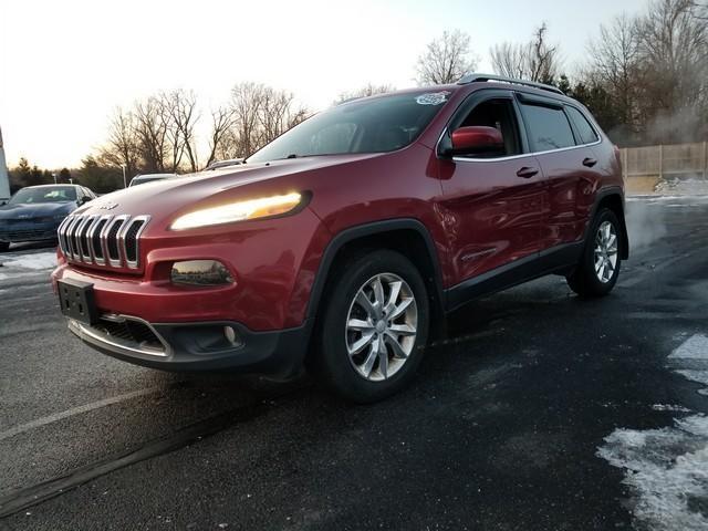 used 2017 Jeep Cherokee car, priced at $16,000