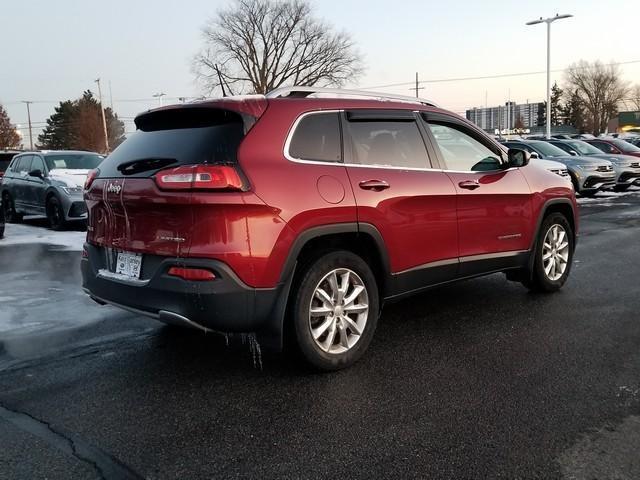 used 2017 Jeep Cherokee car, priced at $16,000