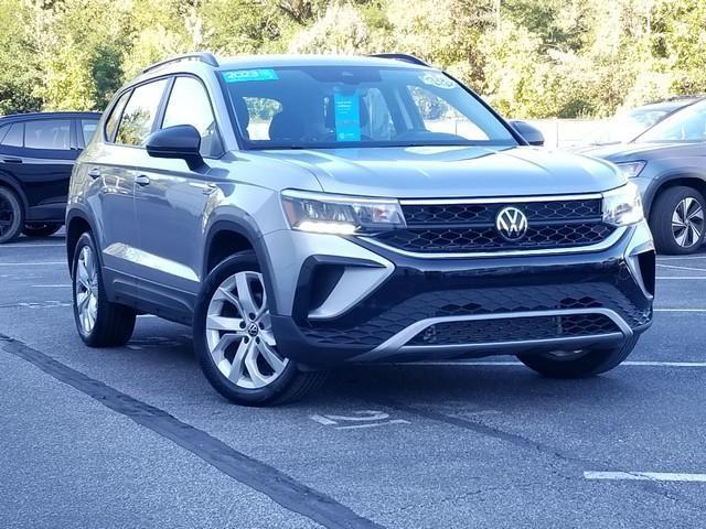 used 2023 Volkswagen Taos car, priced at $22,100