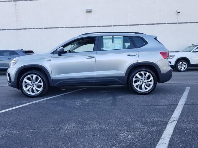 used 2023 Volkswagen Taos car, priced at $22,100