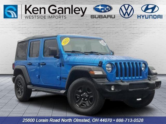 used 2022 Jeep Wrangler Unlimited car, priced at $29,000