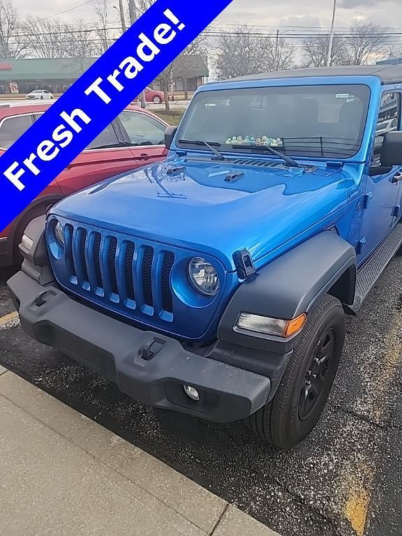 used 2022 Jeep Wrangler Unlimited car, priced at $29,000