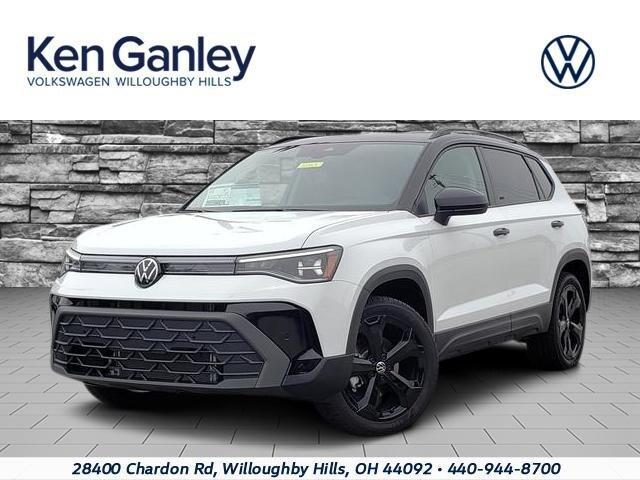 new 2025 Volkswagen Taos car, priced at $33,048