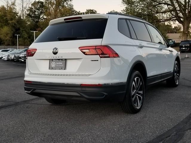 used 2022 Volkswagen Tiguan car, priced at $21,600
