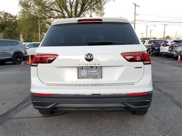used 2022 Volkswagen Tiguan car, priced at $21,600