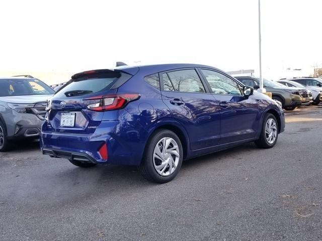 new 2025 Subaru Impreza car, priced at $25,472