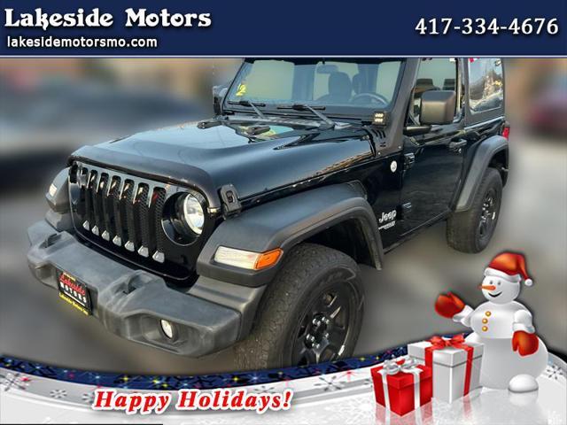 used 2021 Jeep Wrangler car, priced at $24,900