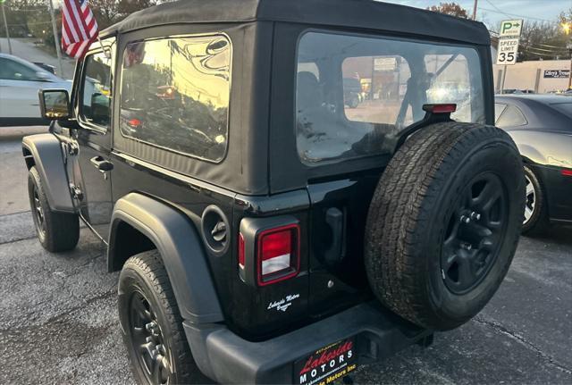 used 2021 Jeep Wrangler car, priced at $24,900