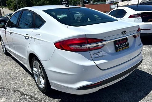 used 2018 Ford Fusion Hybrid car, priced at $13,850