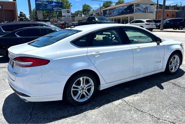 used 2018 Ford Fusion Hybrid car, priced at $13,850