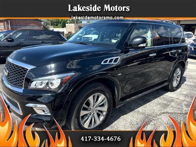 used 2017 INFINITI QX80 car, priced at $18,850