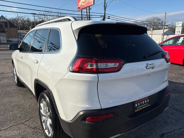 used 2017 Jeep Cherokee car, priced at $13,850