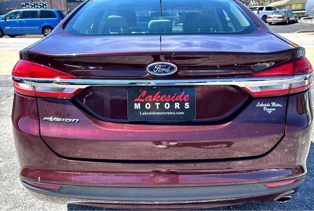 used 2017 Ford Fusion car, priced at $9,850