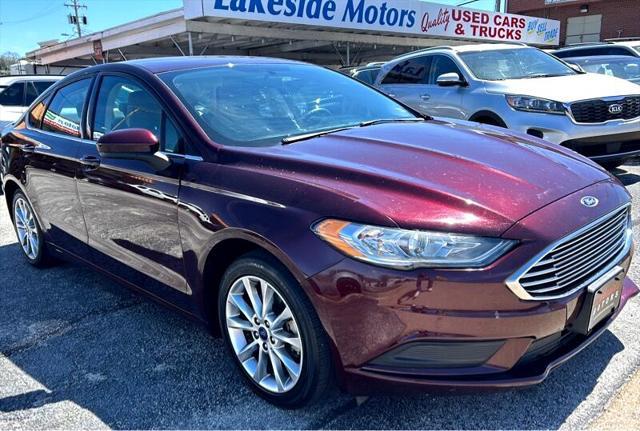 used 2017 Ford Fusion car, priced at $9,850