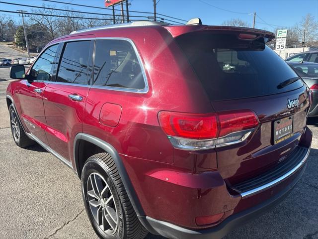 used 2017 Jeep Grand Cherokee car, priced at $10,850