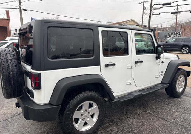 used 2016 Jeep Wrangler Unlimited car, priced at $17,850