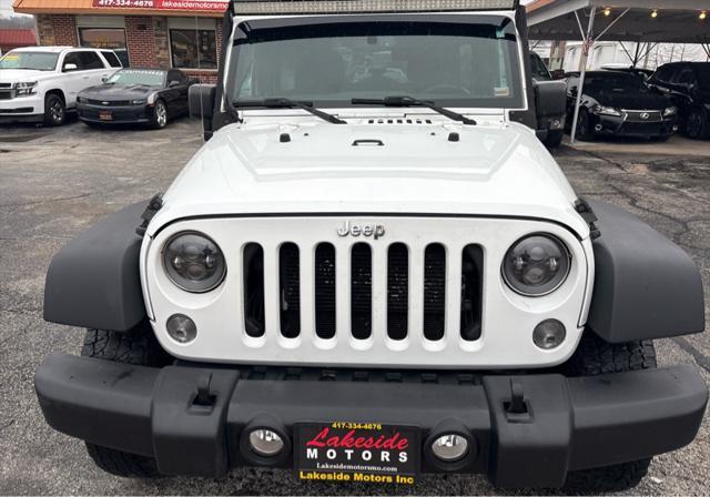 used 2016 Jeep Wrangler Unlimited car, priced at $17,850